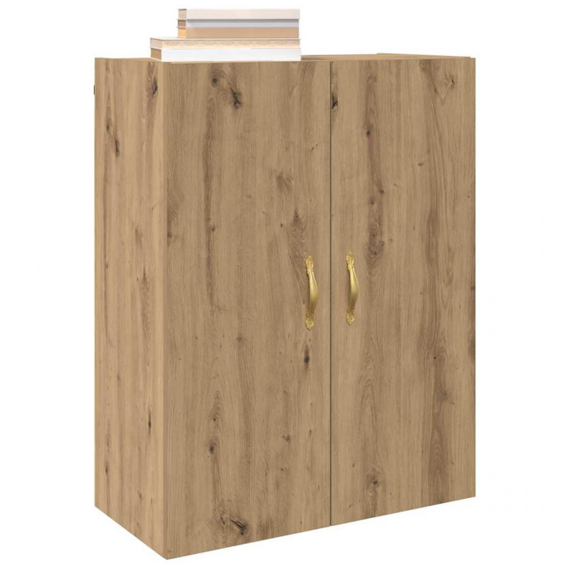 Szafka ścienna 2 pcs Dąb rzemieślniczy 69,5 x 34 x 90 cm