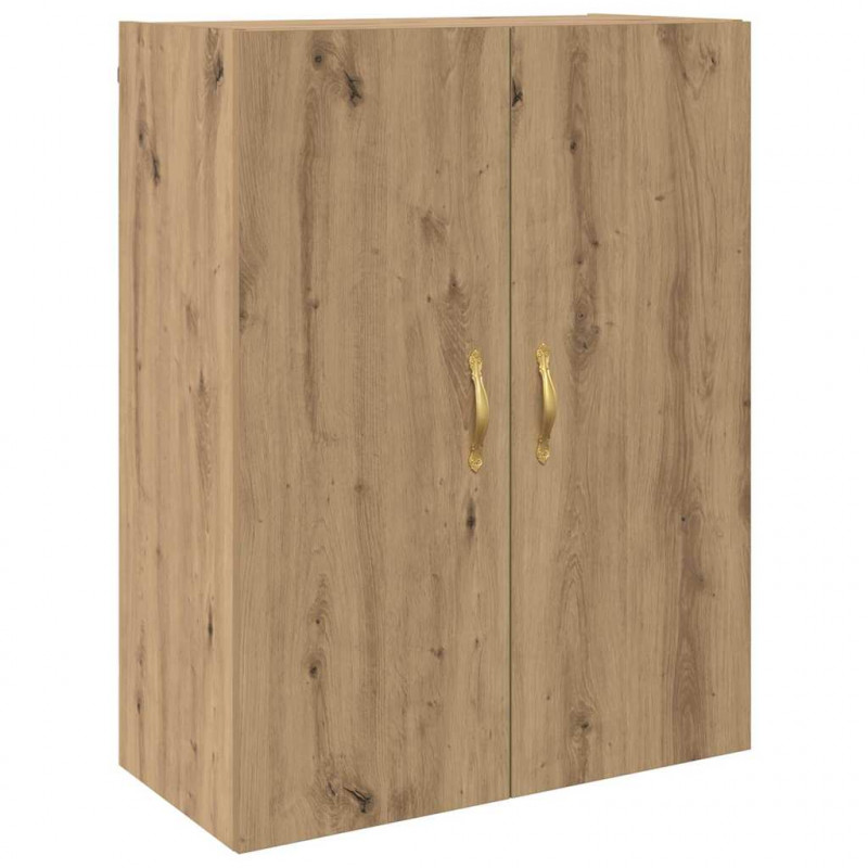 Szafka ścienna 2 pcs Dąb rzemieślniczy 69,5 x 34 x 90 cm