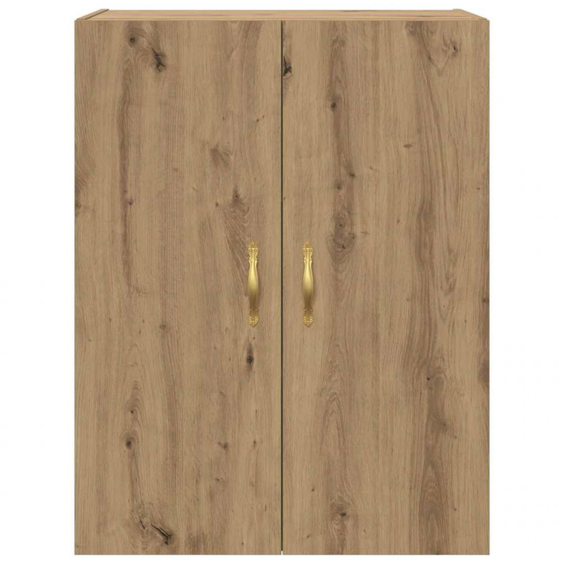 Szafka ścienna 2 pcs Dąb rzemieślniczy 69,5 x 34 x 90 cm