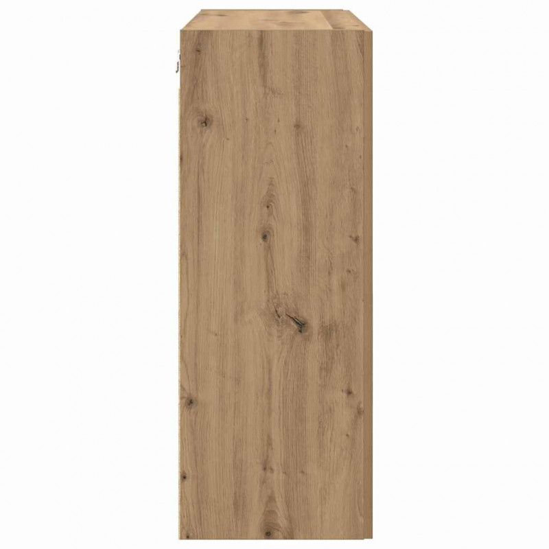 Szafka ścienna 2 pcs Dąb rzemieślniczy 69,5 x 34 x 90 cm