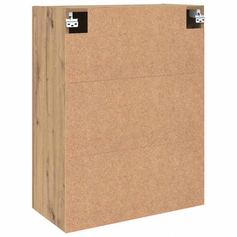 Szafka ścienna 2 pcs Dąb rzemieślniczy 69,5 x 34 x 90 cm