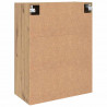 Szafka ścienna 2 pcs Dąb rzemieślniczy 69,5 x 34 x 90 cm