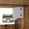 Highboard 2 pcs Stare drewno Materiał drewnopochodny