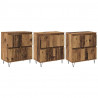 Komody 3 pcs Stare drewno 180 x 35 x 70 cm