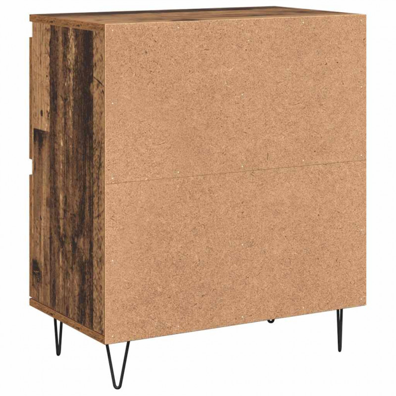 Komody 3 pcs Stare drewno 180 x 35 x 70 cm