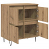Komody 3 pcs dąb artisan 180 x 35 x 70 cm