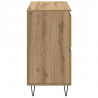 Komody 3 pcs dąb artisan 180 x 35 x 70 cm