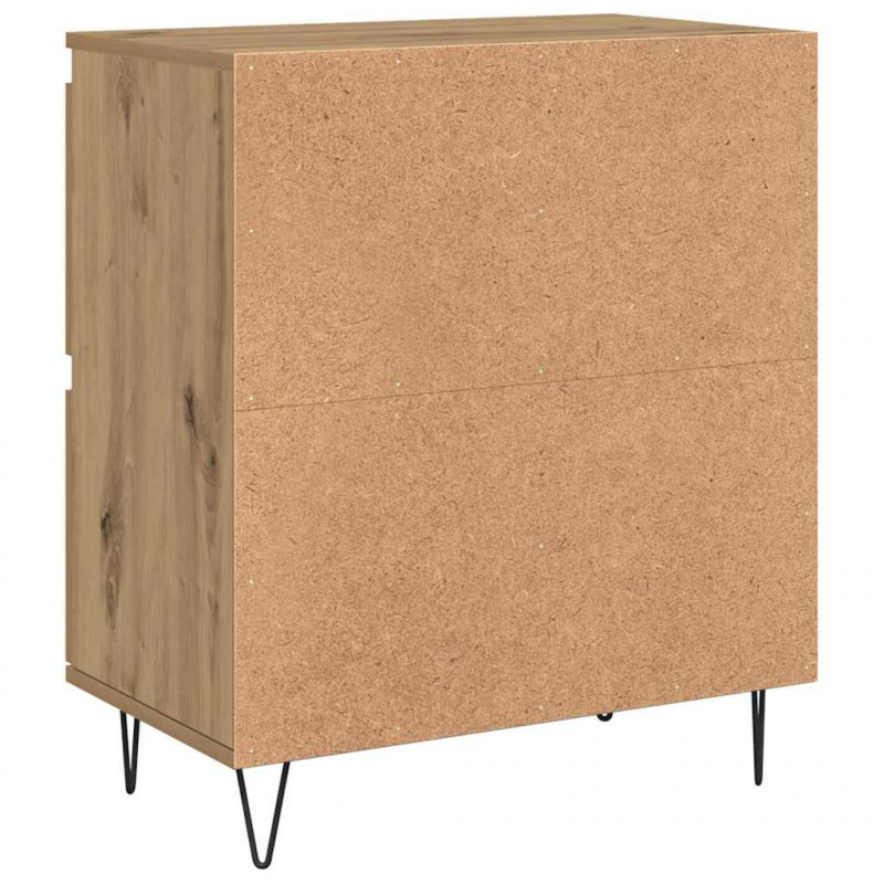Komody 3 pcs dąb artisan 180 x 35 x 70 cm