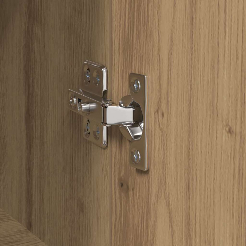 Komody 3 pcs dąb artisan 180 x 35 x 70 cm