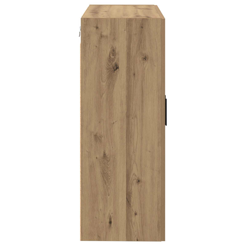 Szafka ścienna 2 pcs Dąb rzemieślniczy 69,5 x 34 x 90 cm