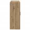 Szafka ścienna 2 pcs Dąb rzemieślniczy 69,5 x 34 x 90 cm