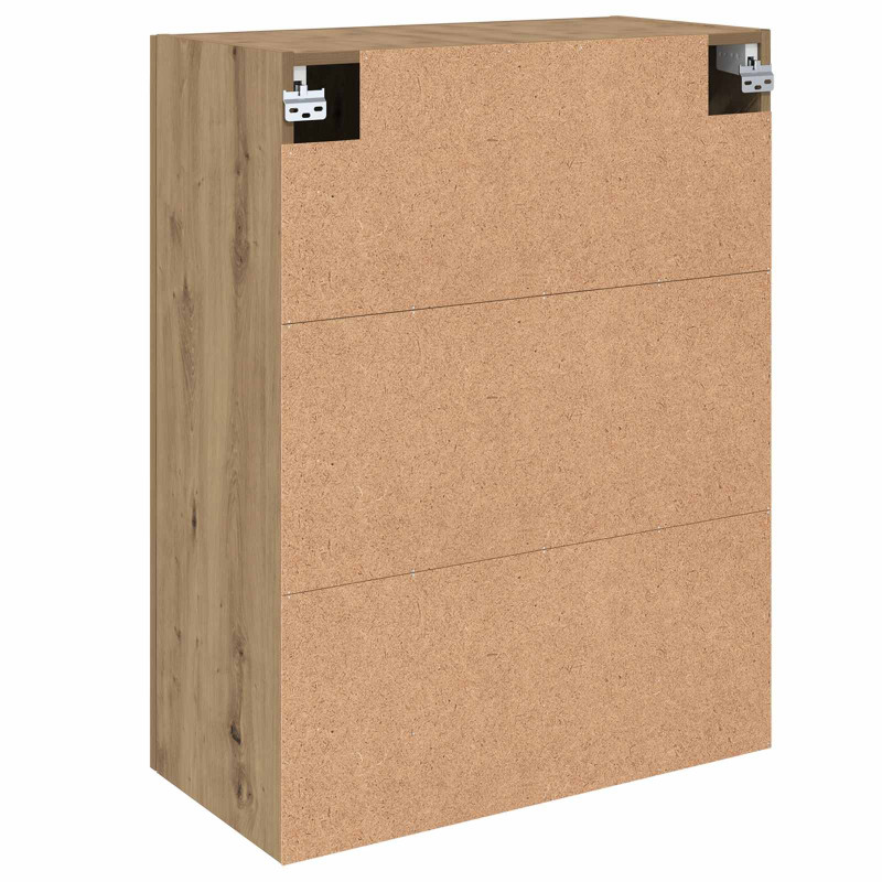 Szafka ścienna 2 pcs Dąb rzemieślniczy 69,5 x 34 x 90 cm