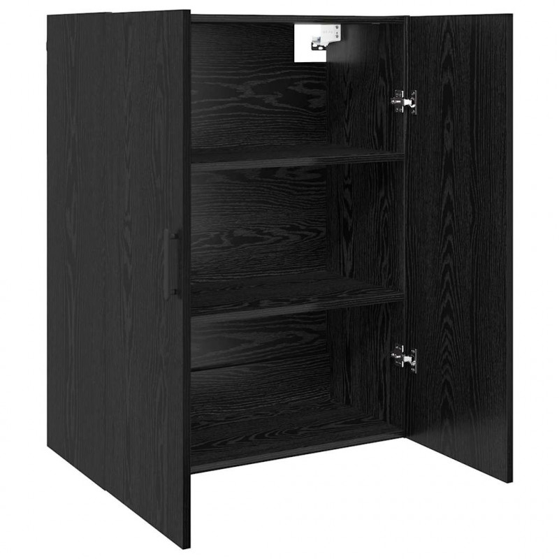 Szafka ścienna 2 pcs Czarny Dąb 69,5 x 34 x 90 cm