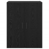 Szafka ścienna 2 pcs Czarny Dąb 69,5 x 34 x 90 cm