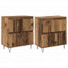 Komody 2 pcs Stare drewno 120 x 35 x 70 cm