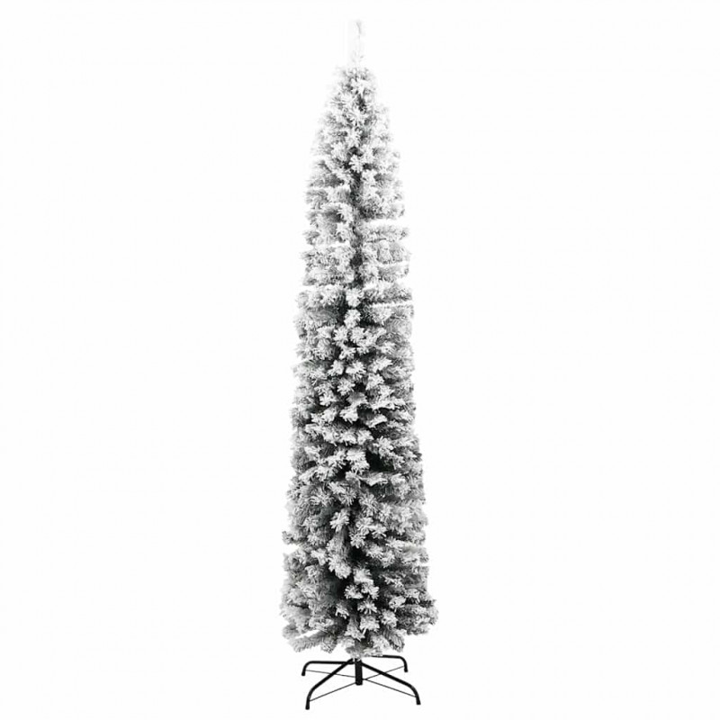 Sztuczna choinka z podstawą Zielony 180 cm PVC, stal i plastik