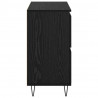 Komody 2 pcs Czarny dąb 120 x 35 x 70 cm