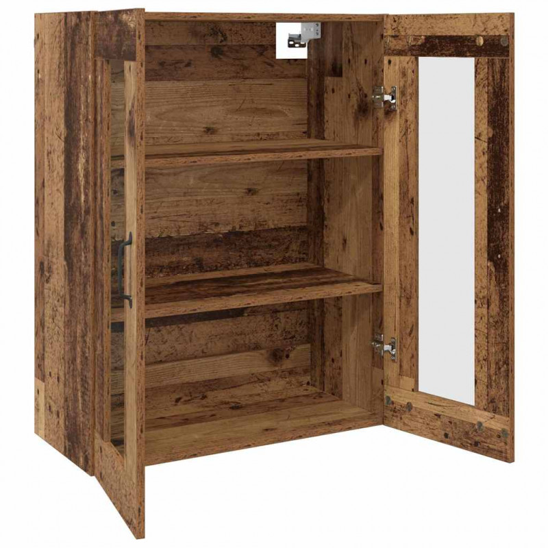 Szafki montowane na ścianie 2 pcs Stare drewno