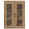 Szafki montowane na ścianie 2 pcs dąb artisan 69,5 x 34 x 90 cm