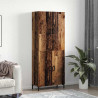 Highboard Montowane na ścianie Stare drewno 69,5 x 34 x 180 cm