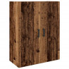 Highboard Montowane na ścianie Stare drewno 69,5 x 34 x 180 cm