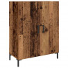 Highboard Montowane na ścianie Stare drewno 69,5 x 34 x 180 cm