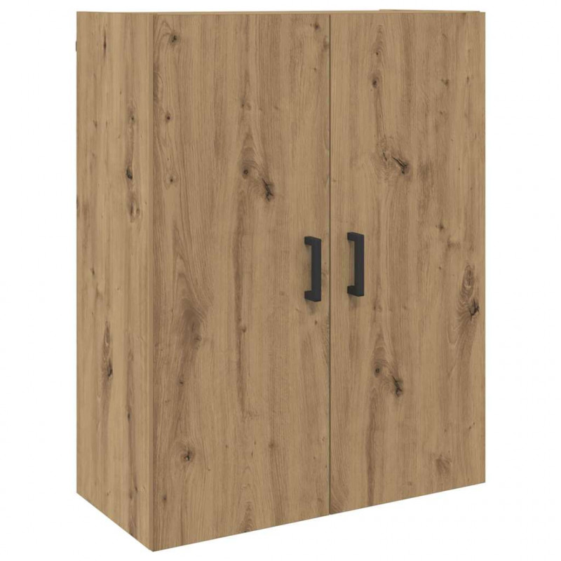 Highboard Montowane na ścianie dąb artisan 69,5 x 34 x 180 cm