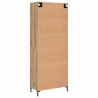 Highboard Montowane na ścianie dąb artisan 69,5 x 34 x 180 cm