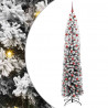 Sztuczna choinka z podstawą Zielony 210 cm PVC, stal i plastik