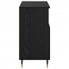 Komody 3 pcs Czarny dąb 180 x 35 x 70 cm