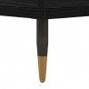 Komody 3 pcs Czarny dąb 180 x 35 x 70 cm