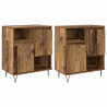 Bufet 2 pcs Stare drewno 60 x 35 x 70 cm
