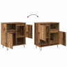 Bufet 2 pcs Stare drewno 60 x 35 x 70 cm