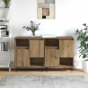 Bufet 2 pcs Dąb rzemieślniczy 60 x 35 x 70 cm