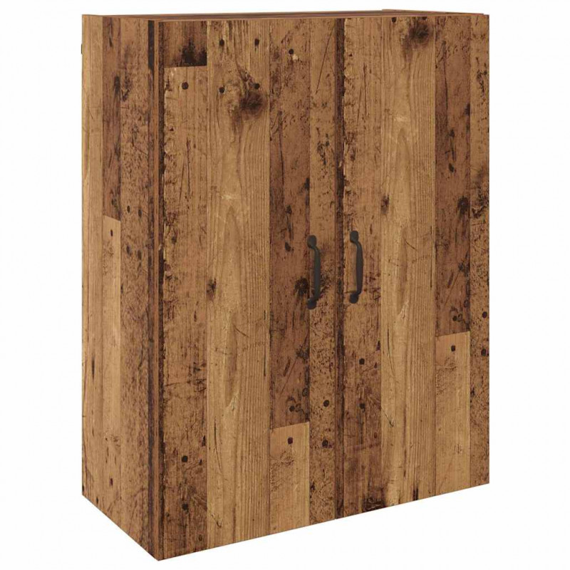 Szafka ścienna 2 pcs Stare drewno 69,5 x 34 x 90 cm