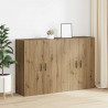 Szafka ścienna 2 pcs Dąb rzemieślniczy 69,5 x 34 x 90 cm