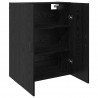 Szafka ścienna 2 pcs Czarny Dąb 69,5 x 34 x 90 cm