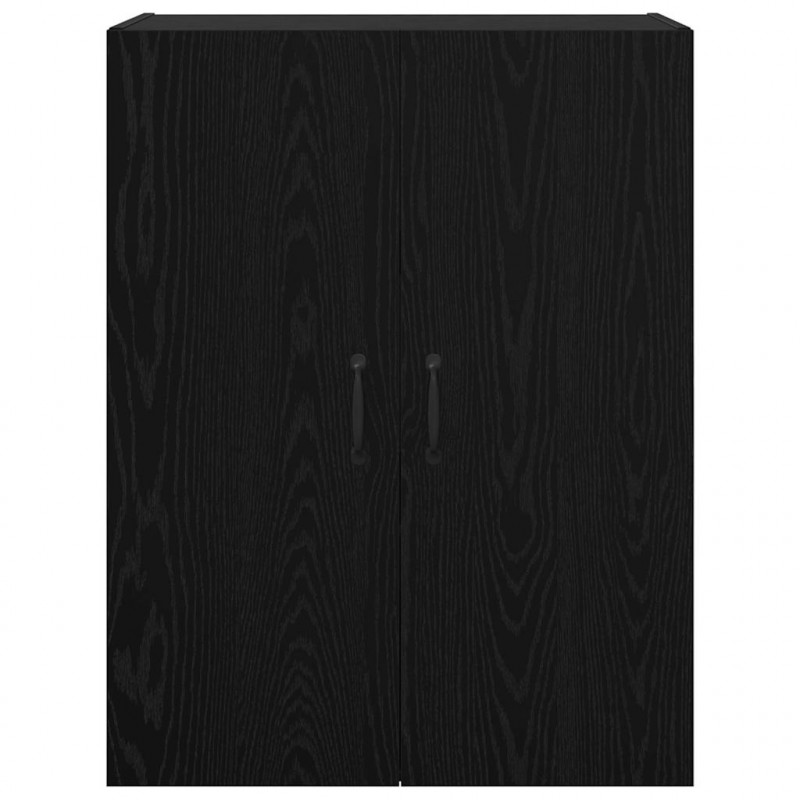 Szafka ścienna 2 pcs Czarny Dąb 69,5 x 34 x 90 cm