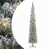 Sztuczna choinka z podstawą Zielony 300 cm PVC, stal i plastik