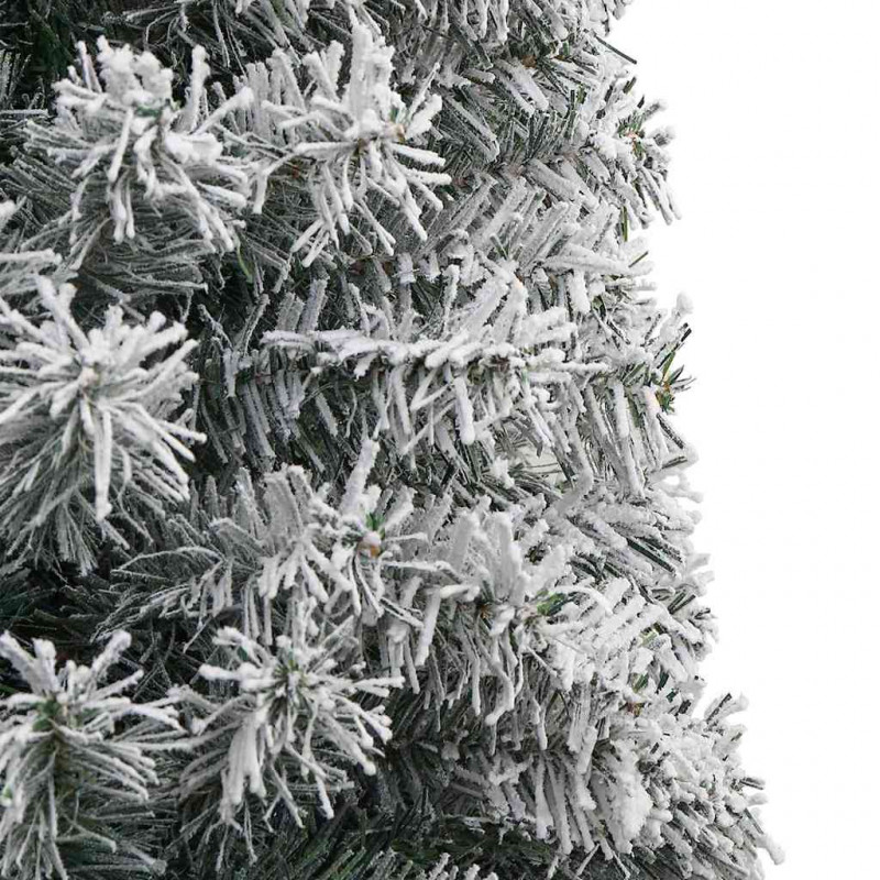 Sztuczna choinka z podstawą Zielony 300 cm PVC, stal i plastik