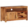 Szafka pod TV, 90x34,5x50 cm, lite drewno akacjowe