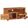 Szafka pod TV, 90x34,5x50 cm, lite drewno akacjowe