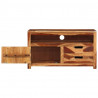 Szafka pod TV, 90x34,5x50 cm, lite drewno akacjowe