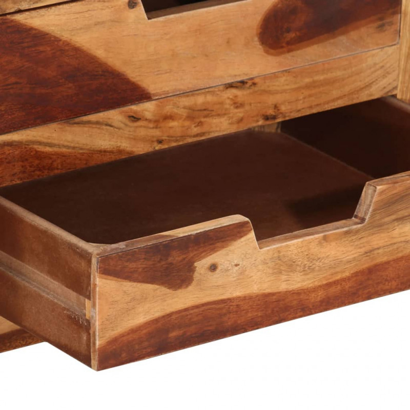 Szafka pod TV, 90x34,5x50 cm, lite drewno akacjowe