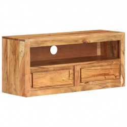 Szafka pod telewizor, 88x30x40 cm, lite drewno akacjowe