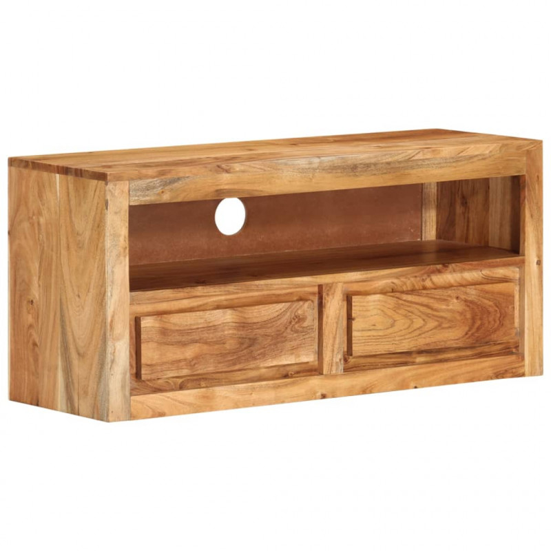 Szafka pod telewizor, 88x30x40 cm, lite drewno akacjowe