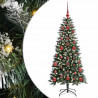 Sztuczna choinka z podstawą Zielony 120 cm PVC, plastik i stal