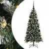 Sztuczna choinka z podstawą Zielony 120 cm PVC, plastik i stal