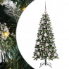 Sztuczna choinka z podstawą Zielony 120 cm PVC, plastik i stal
