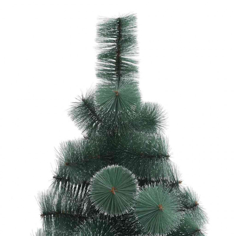 Sztuczna Wstępnie Oświetlona Choinka z Zestawem Bombek 210 cm